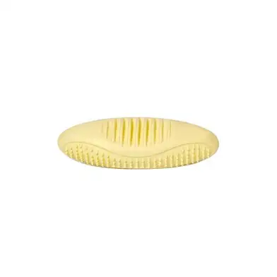 Homepet Dental игрушка для собак регби желтая