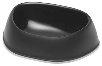 Moderna Sensibowls миска пластиковая для собак и кошек, черная